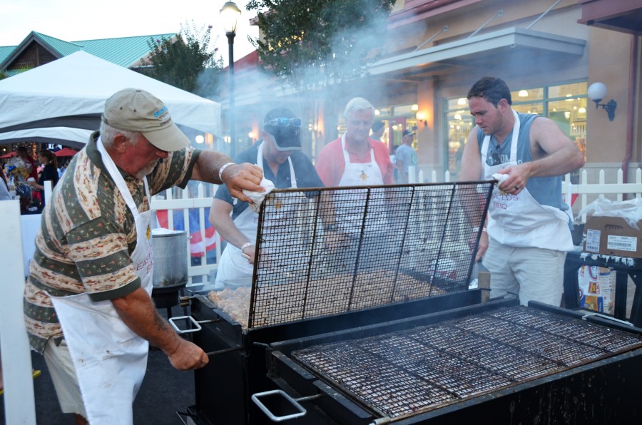 Smoke on the Coast BBQ and Fireworks Festival Destin Florida Beach